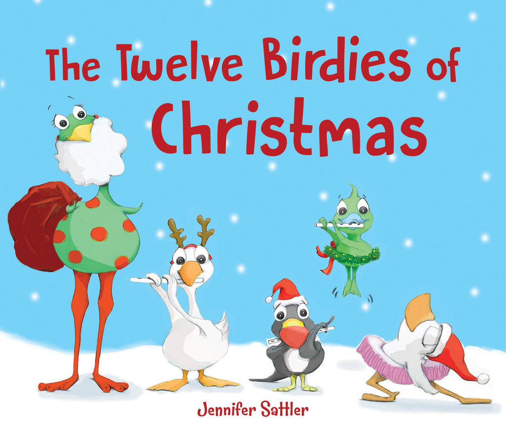 The Twelve Birdies of Christmas board book